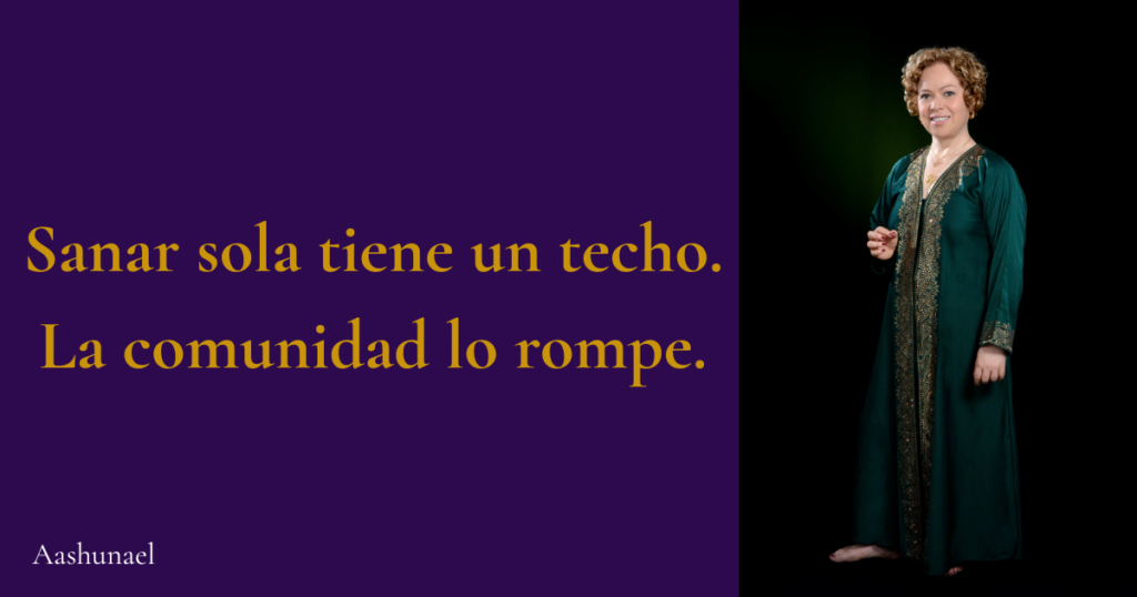 sanar sola: por qué el proceso espiritual necesita co-regulación y comunidad