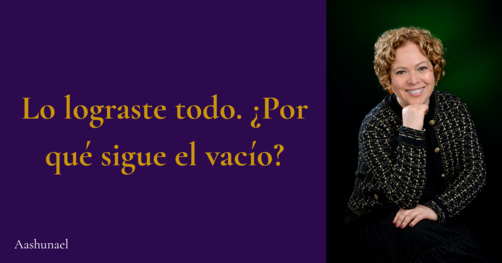 éxito vacío: por qué lograr todo no basta cuando la identidad completa no participa